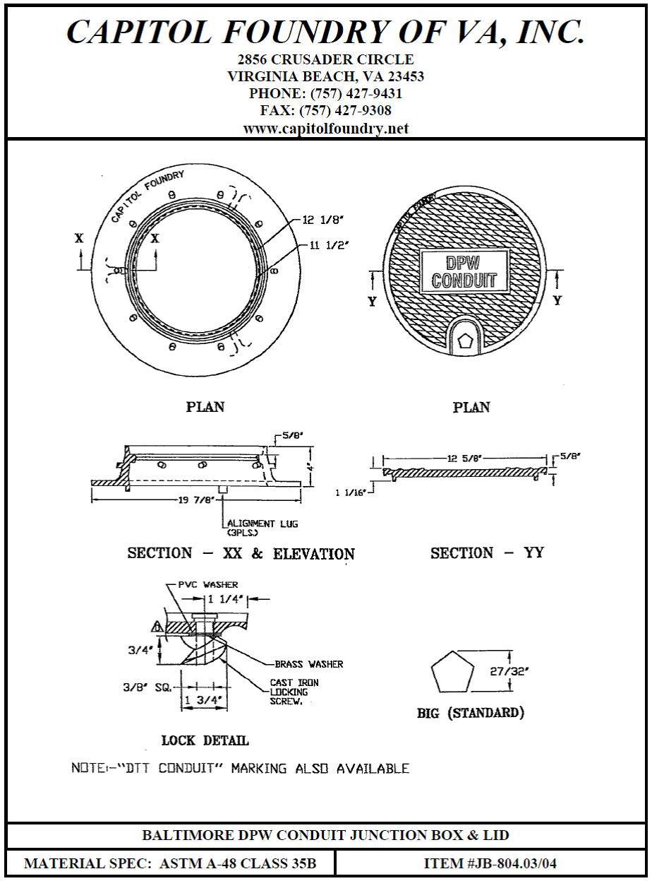 METER BOXES - Capitol Foundry of VA, Inc.